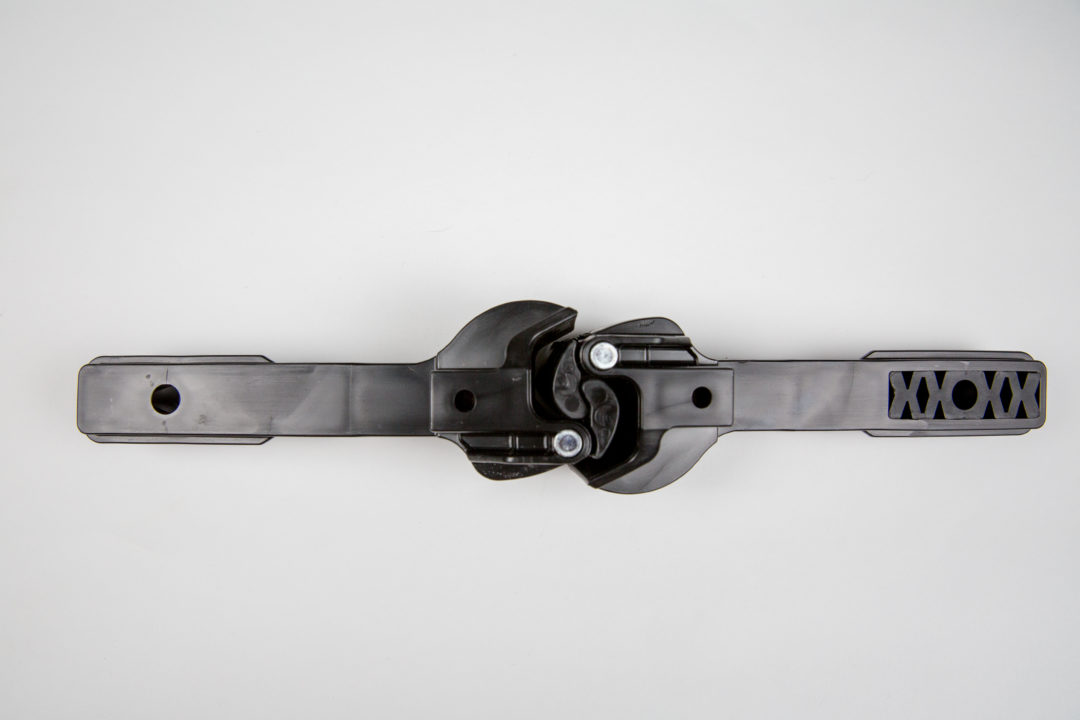 Long Railroad Coupler W / Bumper AccuTie Rail System